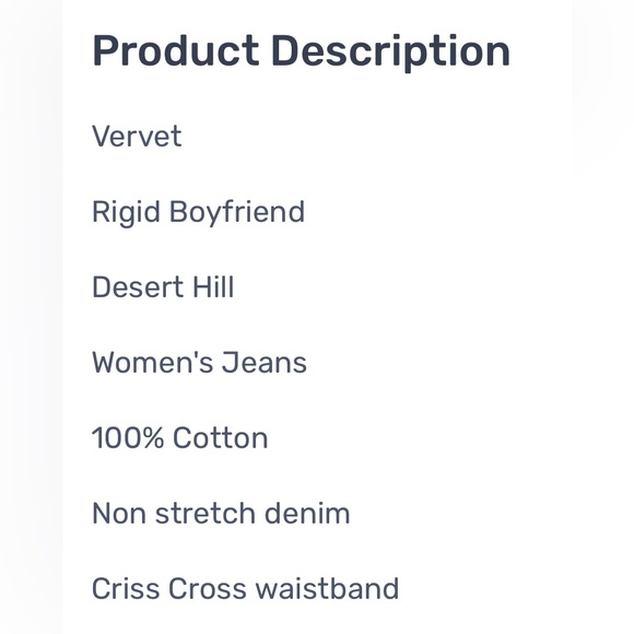 Vervet Jeans - Picture 3 of 6